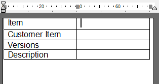 教你用BarTender 2016字處理器完成表格設計